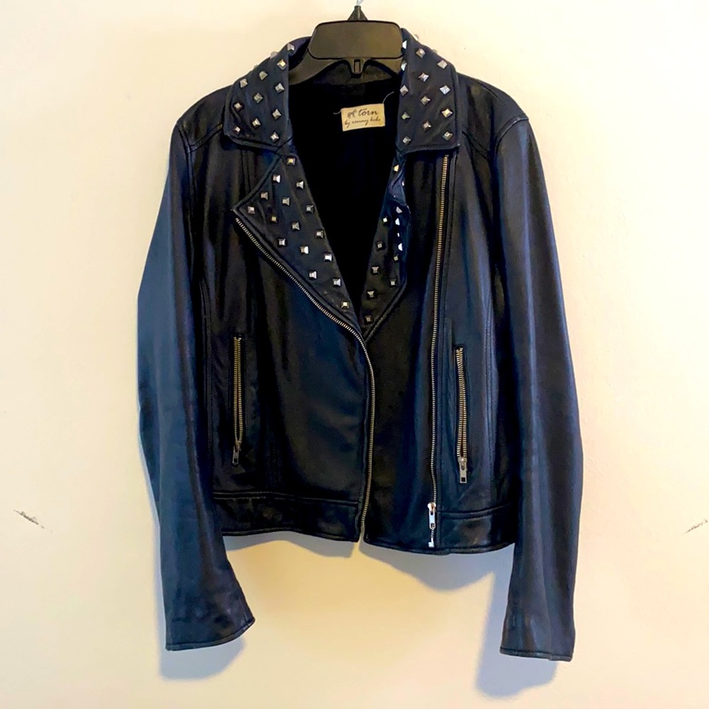 Leather jacket